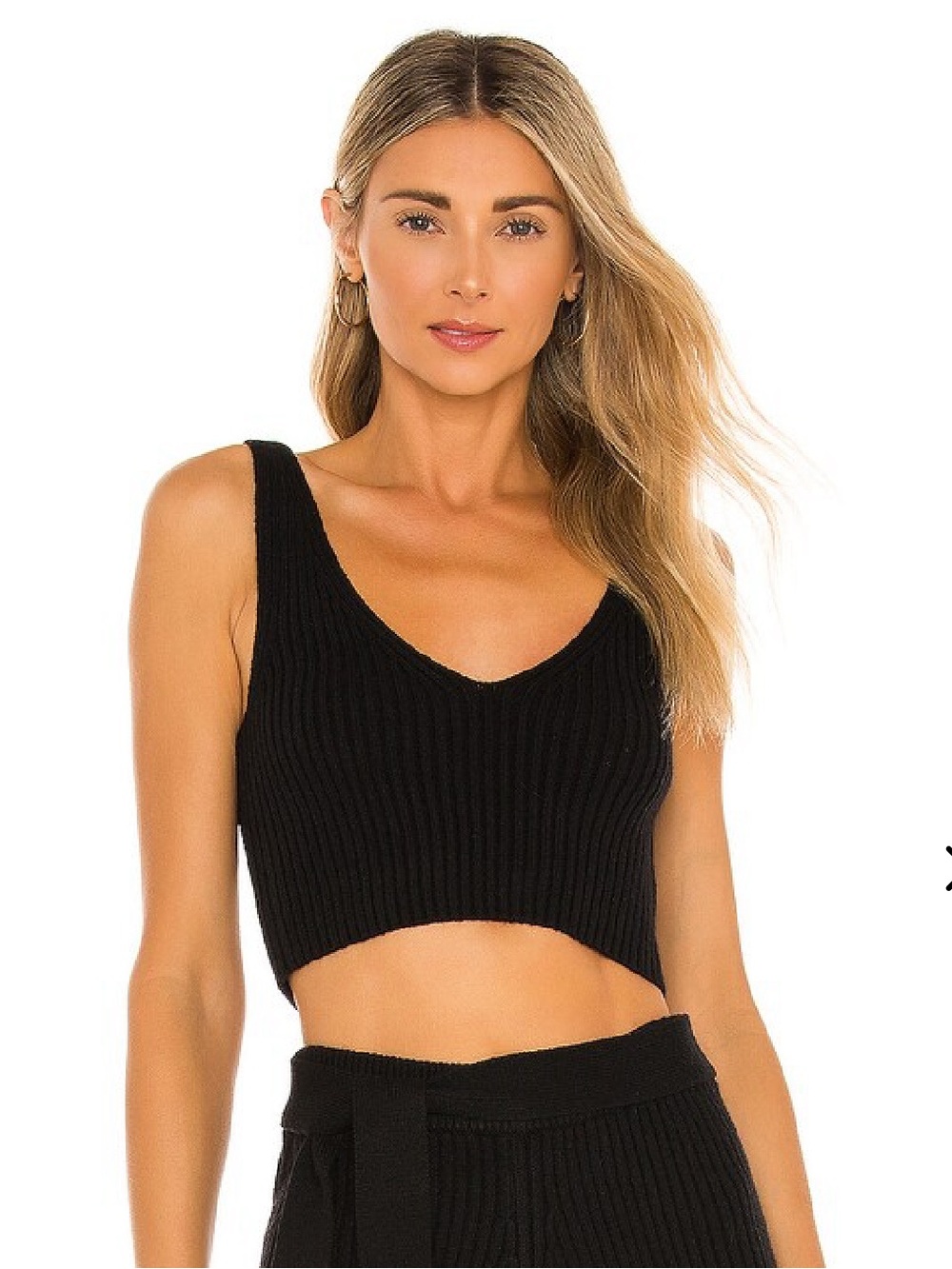 Lovers + Friends Sylvie Top in black
